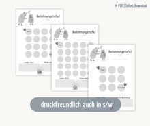 Laden Sie das Bild in den Galerie-Viewer, Belohnungstafel Kinder PDF | Monster