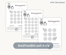 Laden Sie das Bild in den Galerie-Viewer, Belohnungstafel Kinder PDF | Tiere