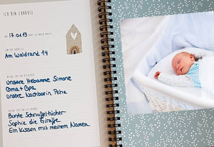 Babybuch Mein erstes Jahr Inhalt