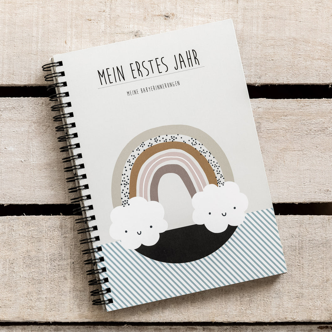Babybuch Mein erstes Jahr Titel
